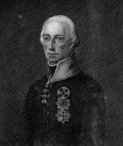Frans II, hellig romersk kejser, 1814 af Unbekannt