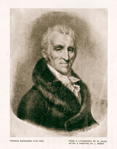 Francis Nicholson 1753-1844, c1900. af Unbekannt