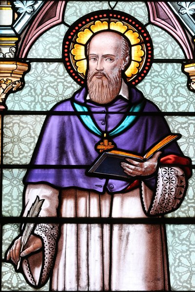 Francis de Sales. Han blev kendt for sin dybe tro og sin blide tilgang til de religiøse opdelinger i sit land som følge af den protestantiske reformation, Monnetier-Mornex, Frankrig af Unbekannt