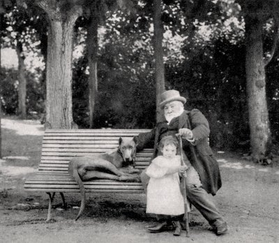 Francisque Sarcey, fransk journalist og dramakritiker, 1895 af Unbekannt