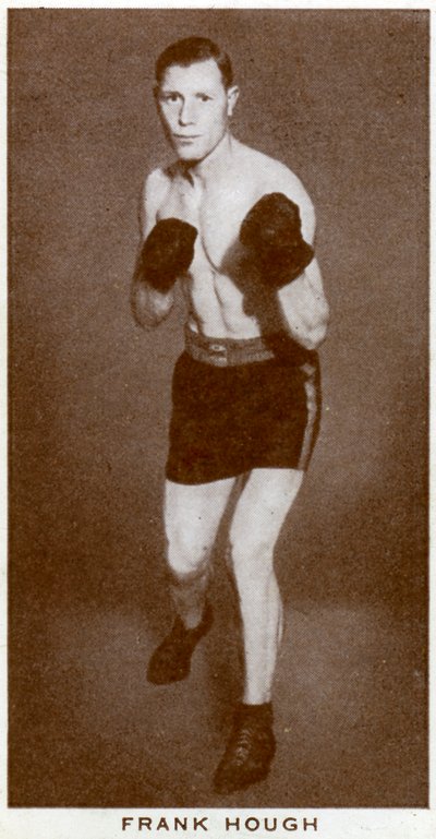 Frank Hough, britisk bokser, 1938 af Unbekannt