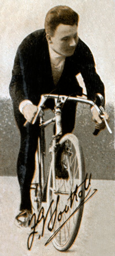 Frank Southall, cykelmester, 1935 af Unbekannt