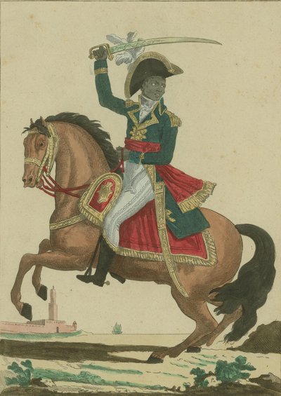 Francois-Dominique Toussaint Louverture 1743-1803, ca. 1800. af Unbekannt