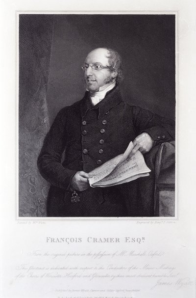 François Cramer Esq. von Unbekannt