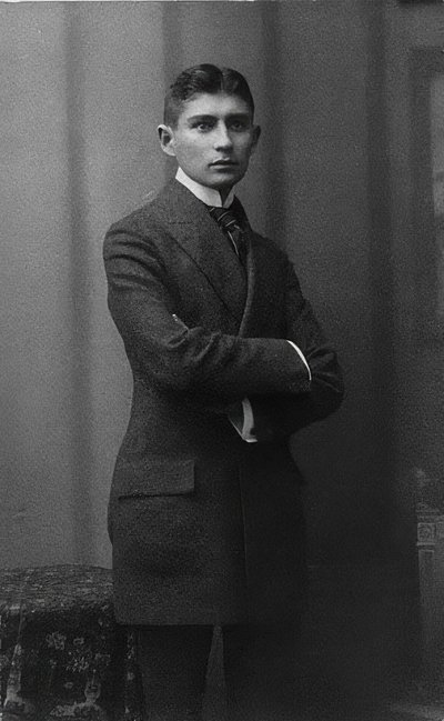 Franz Kafka. Omkring 1906 af Unbekannt