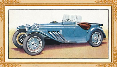 Frazer Nash Shelsey To-sæder, c1936 af Unbekannt