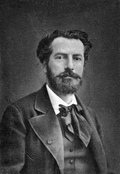 Frederic Bartholdi, fransk billedhugger, 1880 af Unbekannt