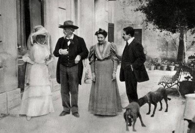 Frederic Mistral, fransk forfatter, 1906 af Unbekannt