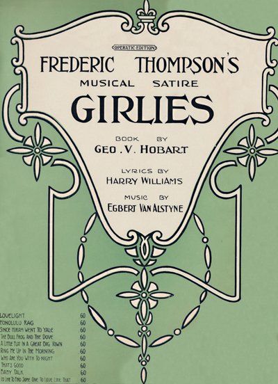 Frederic Thompsons Musical Satire Girlies, 1911. af Unbekannt