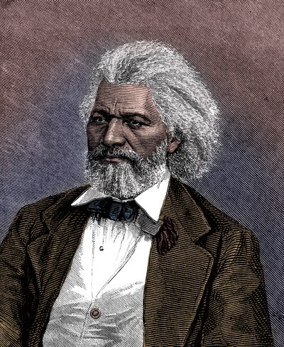 Frederick Douglass 1817-1895, amerikansk diplomat, abolitionist og forfatter, 1875 af Unbekannt