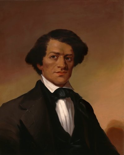 Frederick Douglass, ca. 1845. af Unbekannt
