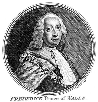 Frederick, Prince of Wales, c1800-tallet af Unbekannt