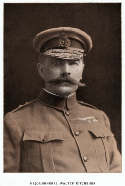 Frederick Walter Kitchener, britisk soldat, c1900 af Unbekannt