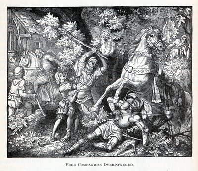 Frie ledsagere overmandet, 1882 af Unbekannt