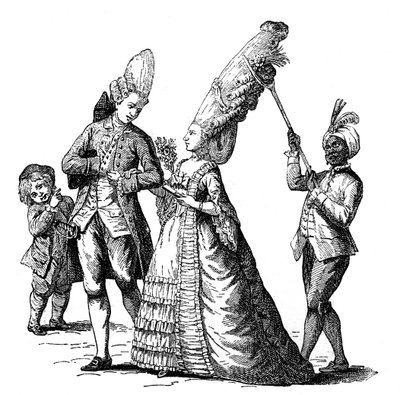 Fransk kostume, 1885 af Unbekannt