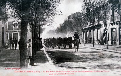 Fransk Fremmedlegion, Ain Temouchent, Algeriet, 1899 af Unbekannt