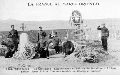 Fransk Fremmedlegions kirkegård, Taourirt, Algeriet, 20. århundrede af Unbekannt
