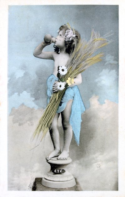 Fransk postkort, c1900 af Unbekannt
