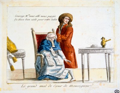 Franske revolution 1789: anti-klerikalisme af Unbekannt