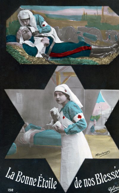 Fransk postkort fra første verdenskrig, 1914-1918 af Unbekannt
