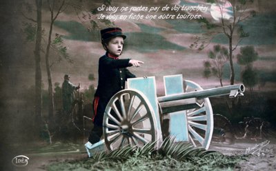 Fransk postkort fra første verdenskrig, 1914-1918 af Unbekannt