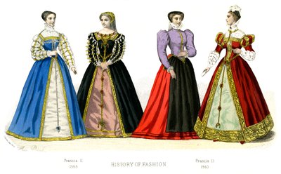 Fransk kostume: Frans II, 1882 af Unbekannt