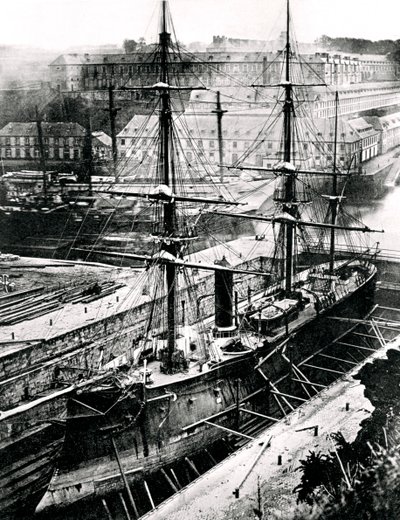 Fransk fregat, lArmide, 1867 af Unbekannt