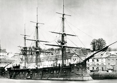 Fransk krigsskib, lOcean, 1868 af Unbekannt