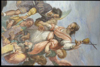 Fresker i Palazzo Lomellino, Genova, Ligurien, Italien af Unbekannt