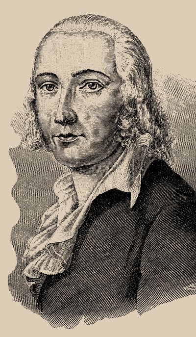 Friedrich Hölderlin 1770-1843. af Unbekannt