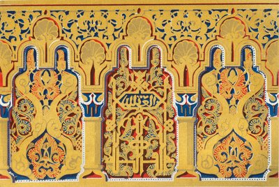 Frise i det øvre kammer, House of Sanchez, 1907. af Unbekannt