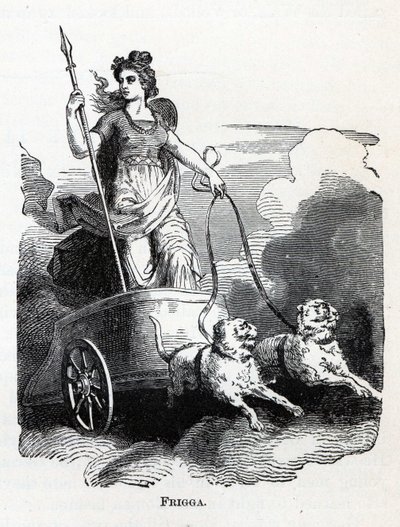 Frigga, 1882 af Unbekannt