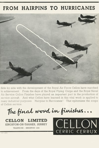 Fra hårnåle til orkaner - Cellon Limited, 1941. af Unbekannt