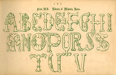 Fra MS. Minervas bibliotek, Rom, 1862. af Unbekannt