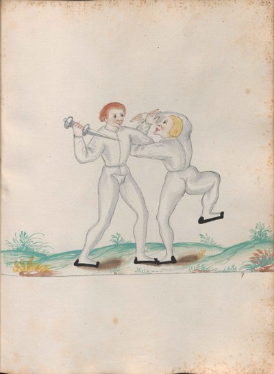 Fra Schemata varia artis athleticae et gladiatoriae (Diagrams of Various Athletic and Gladiatorial Arts) af Unbekannt