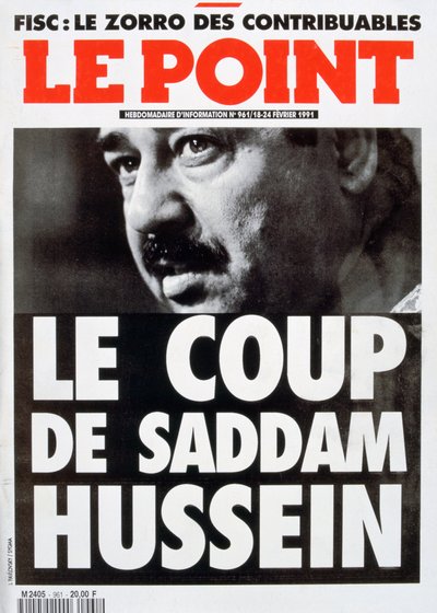Forside af Le Point, februar 1991 af Unbekannt