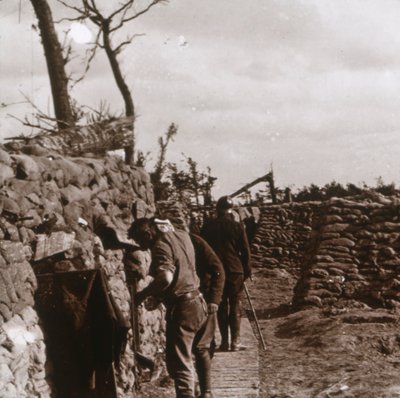 Frontlinje, Diksmuide, Belgien, c1914-c1918 af Unbekannt