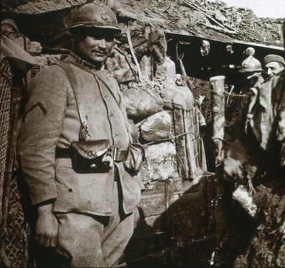 Frontlinje ved Berry-au-Bac, det nordlige Frankrig, c1914-c1918 af Unbekannt