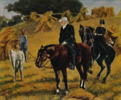 Prins Bismarck 1815-1898 som væbner. - Maleri af Marz, 1934. af Unbekannt