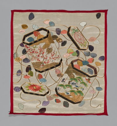 Fukusa technique ft powder ver, Japan, Edo Perio d 1615-1868, 17751800. af Unbekannt