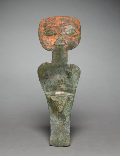 Kvindelig begravelsesfigur, 1200-1500. af Unbekannt