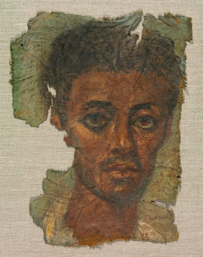 Begravelsesportræt af en mand, ca. 138-192. af Unbekannt
