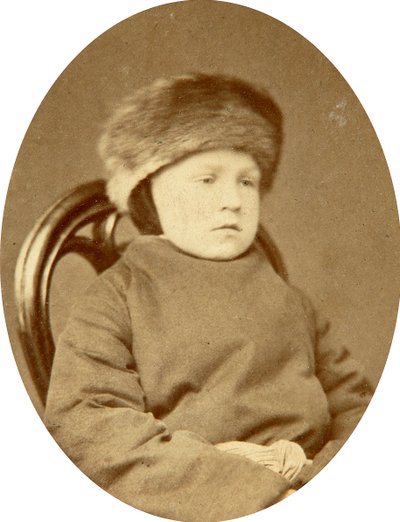 Fjodor Fjodorevich Dostojevskij, søn af den russiske forfatter Fjodor Dostojevskij, 1870
