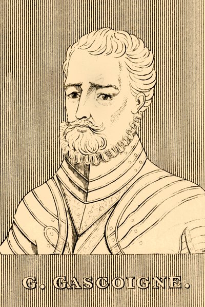 G. Gascoigne, c1535-1577, 1830. af Unbekannt