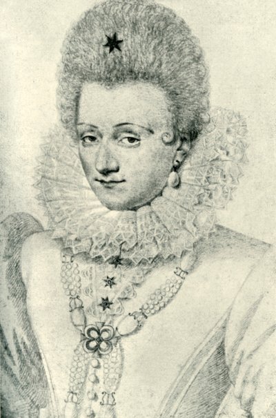 Gabrielle dEstrées, 1599, 1907. af Unbekannt