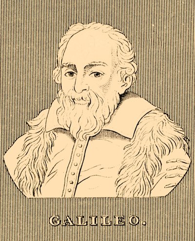 Galileo, 1564-1642, 1830. af Unbekannt