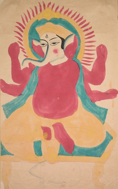 Ganesha, 1800-tallet. af Unbekannt