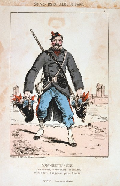 Garde Mobile de la Seine, Paris