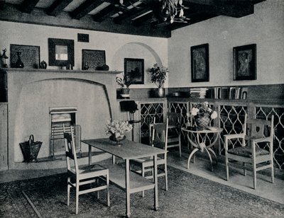 Havehjørne, c1907 af Unbekannt