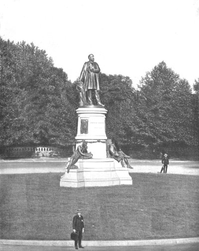 Garfield Statue, Washington DC, USA, c1900. af Unbekannt